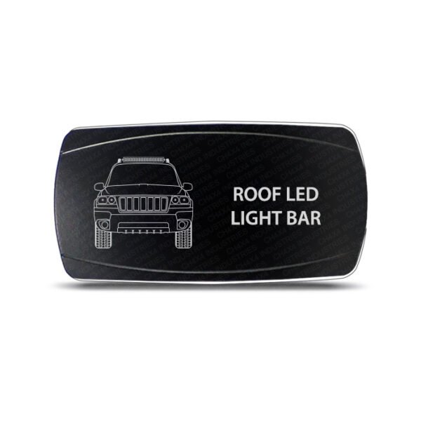 CH4x4 Rocker Switch Roof Led Light Bar Symbol - Horizontal