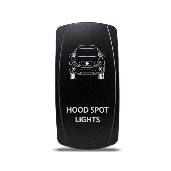 CH4X4 Rocker Switch Nissan Xterra 2nd Gen Hood Spot Lights Symbol