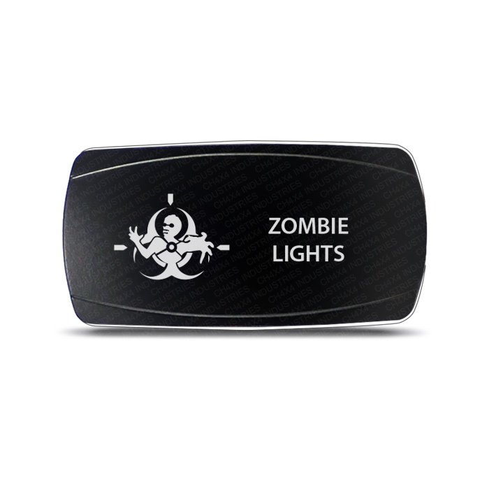 CH4x4 Rocker Switch Zombie Lights Symbol 3 - Horizontal