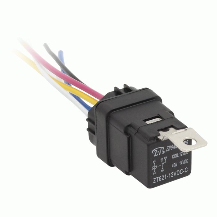 CH4X4 Marine Grade Waterproof 12V 40 Amp Relay with 4 Pin Harness
