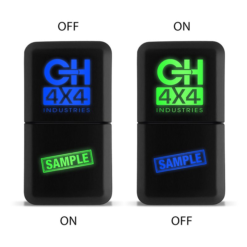 CH4x4 Momentary Dual Push Switch for Toyota – Winch IN/OUT Symbol - Image 3
