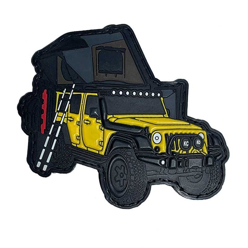 CH4X4 3D PVC Velcro Patches - Wrangler Overlanding Style - Image 2
