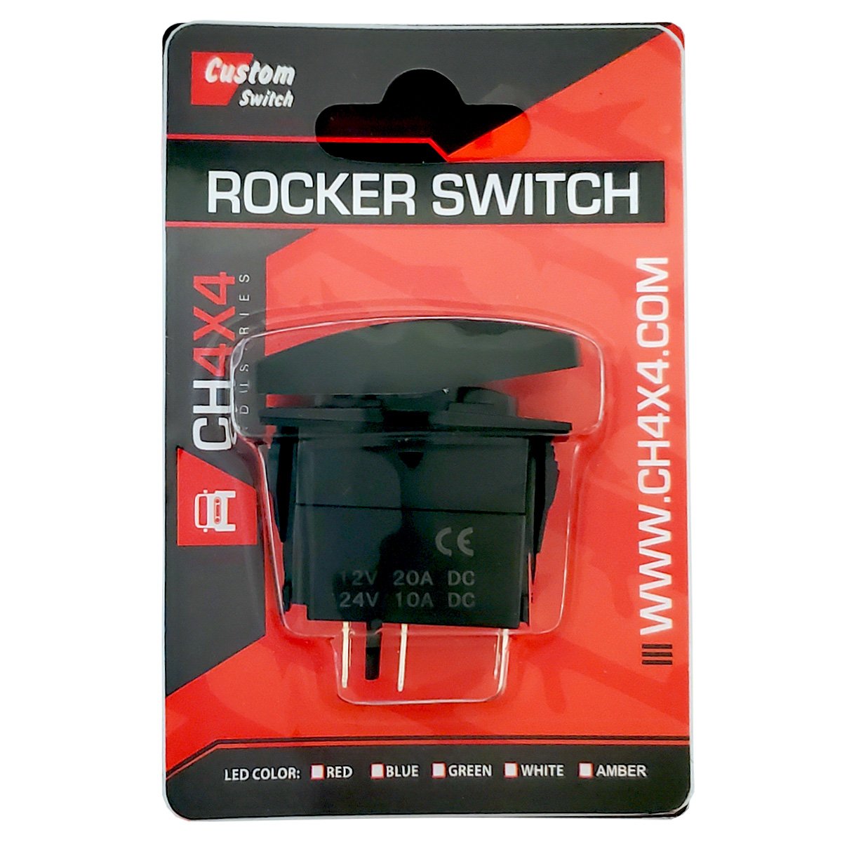 CH4x4 Rocker Switch JK Halo Lights Symbol - Image 4
