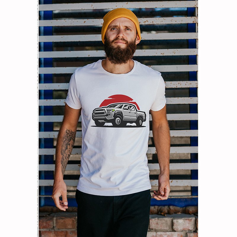 CH4X4 Tacoma Premium T-Shirt for Toyota enthusiasts - Image 2