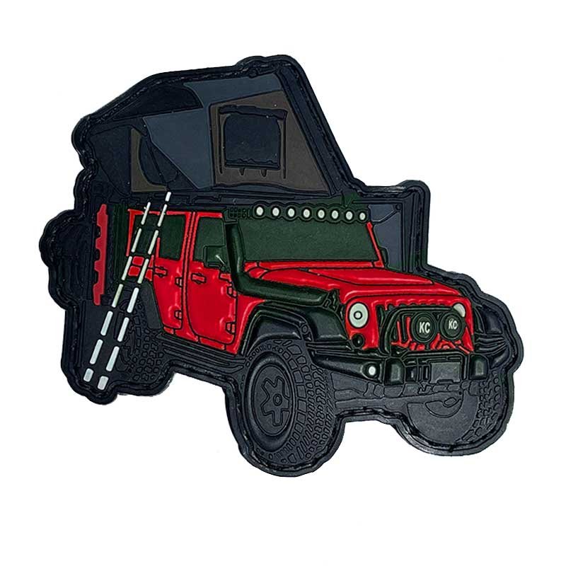 CH4X4 3D PVC Velcro Patches - Wrangler Overlanding Style - Image 5