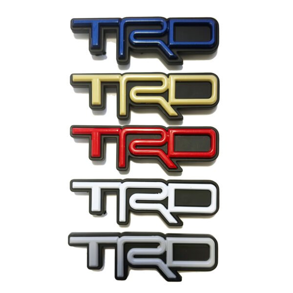 CH4X4 TRD Grille Badge Emblem for Toyota Tacoma, 4Runner, Tundra, Sequoia, Rav4, Highlander & Lexus