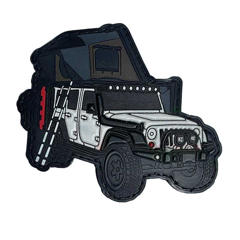 CH4X4 3D PVC Velcro Patches - Wrangler Overlanding Style - Image 6