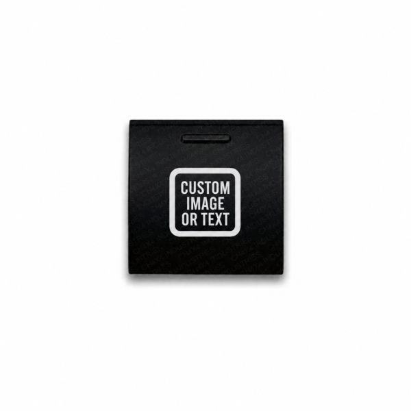 CH4X4 Custom Laser-Etched Square Push Switch for Toyota - custom image or text